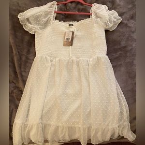 New with tags white lily rose dress